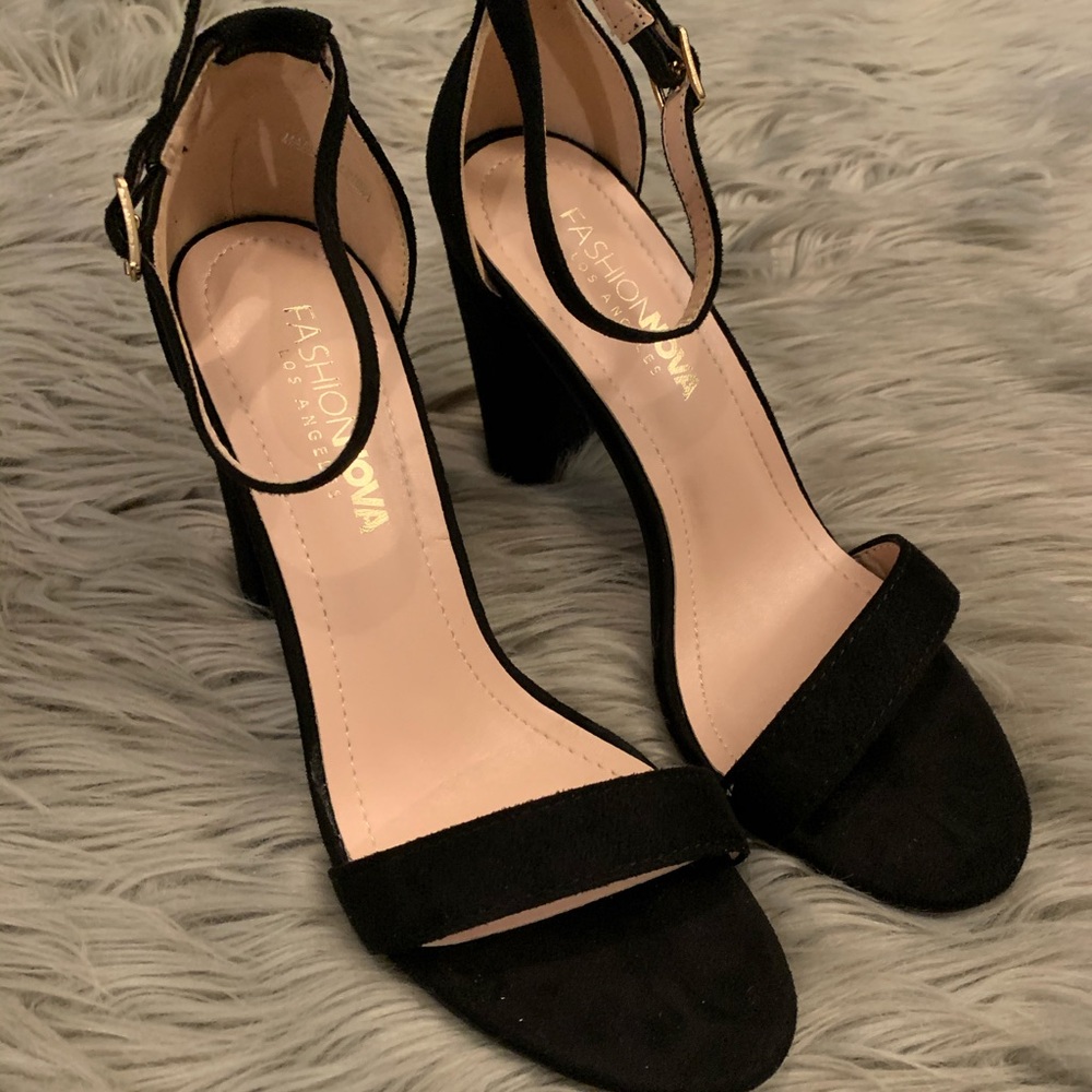 Black heels